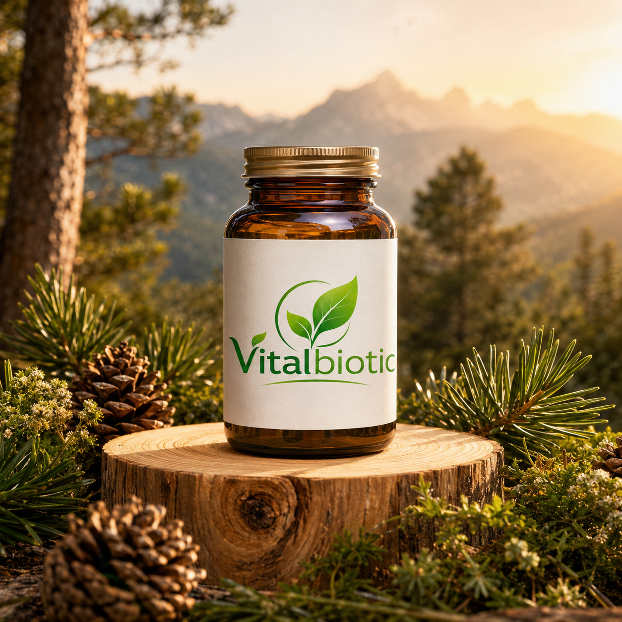 Zirben Vitalbiotic für Körper Geist und Seele